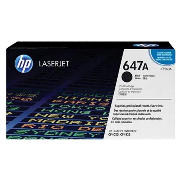 Заправка картриджа HP 647A black CE260A
