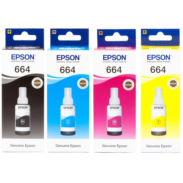 Набір чорнила Epson 664 (SET664E)