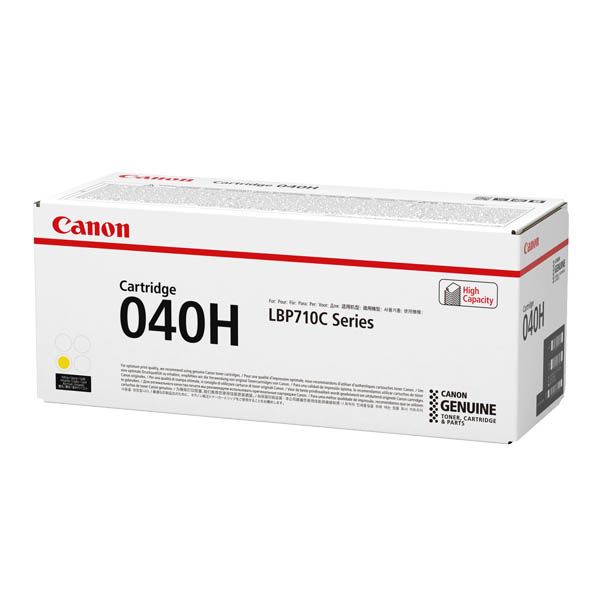 Заправка картриджа Canon 040H yellow (0455C001)
