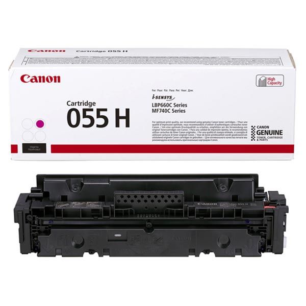 Заправка картриджа Canon 055H magenta (3018C002)