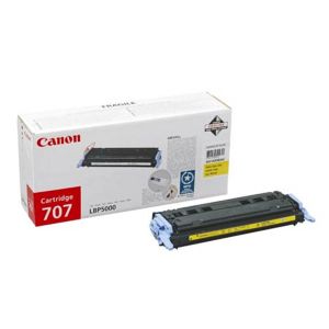 Заправка картриджа Canon 707 Yellow (9421A004)