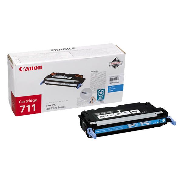 Заправка картриджа Canon 711 cyan (1659B002)