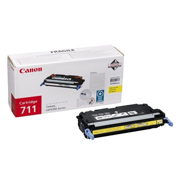 Заправка картриджа Canon 711 yellow (1657B002)