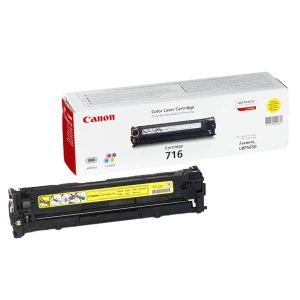 Заправка картриджа Canon 716 yellow (1977B002)