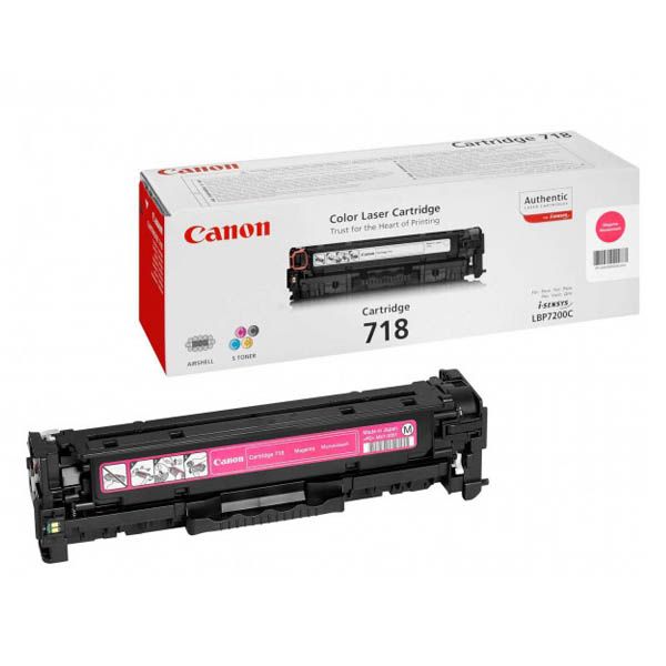 Заправка картриджа Canon 718 magenta (2660B002)