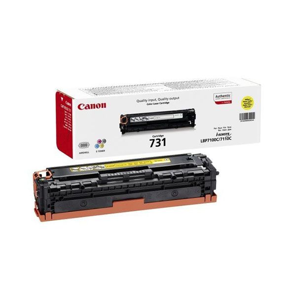 Заправка картриджа Canon 731 yellow (6269B002)