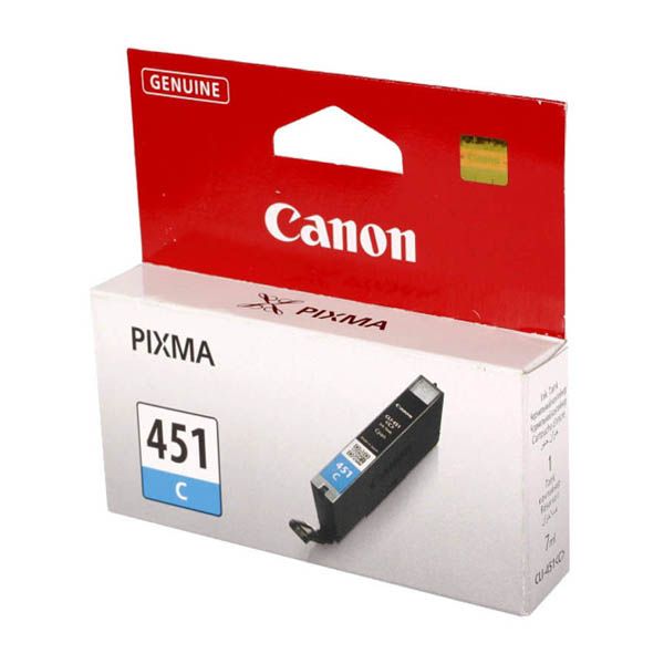Заправка картриджа Canon CLI-451C Cyan (6524B001)