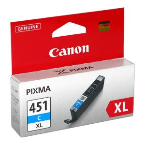 Заправка картриджа Canon CLI-451C XL Cyan (6473B001)