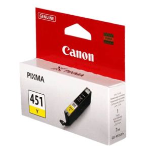 Заправка картриджа Canon CLI-451Y Yellow (6526B001)