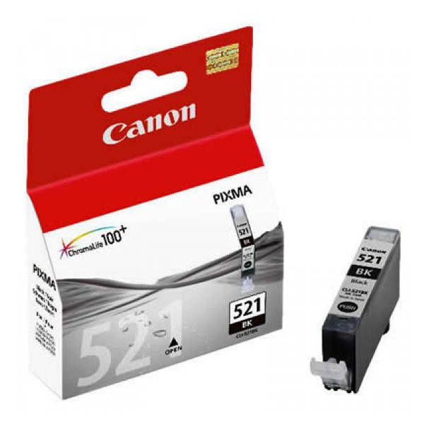 Заправка картриджа Canon CLI-521Bk Black (2933B004)