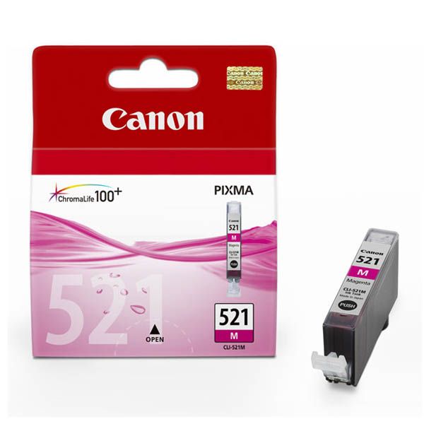 Заправка картриджа Canon CLI-521M Magenta (2935B004)