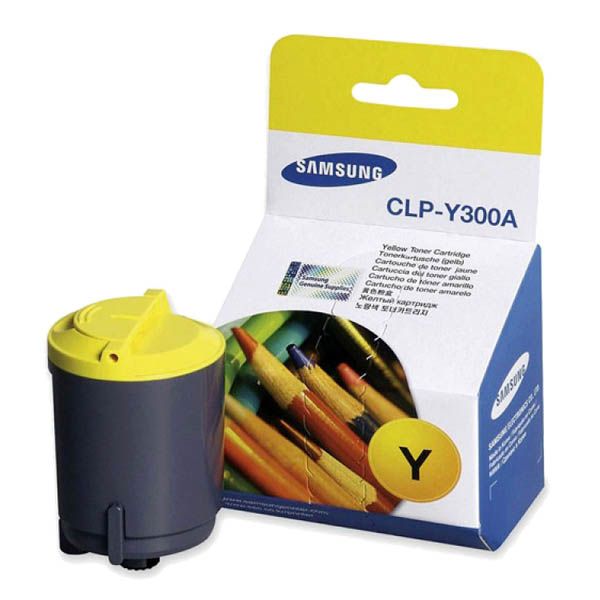 Заправка картриджа Samsung CLP-Y300A yellow