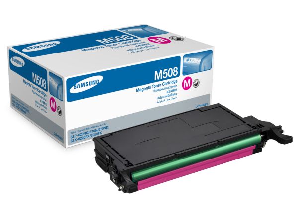 Заправка картриджа Samsung CLT-M508L magenta