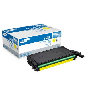 Заправка картриджа Samsung CLT-Y508L yellow