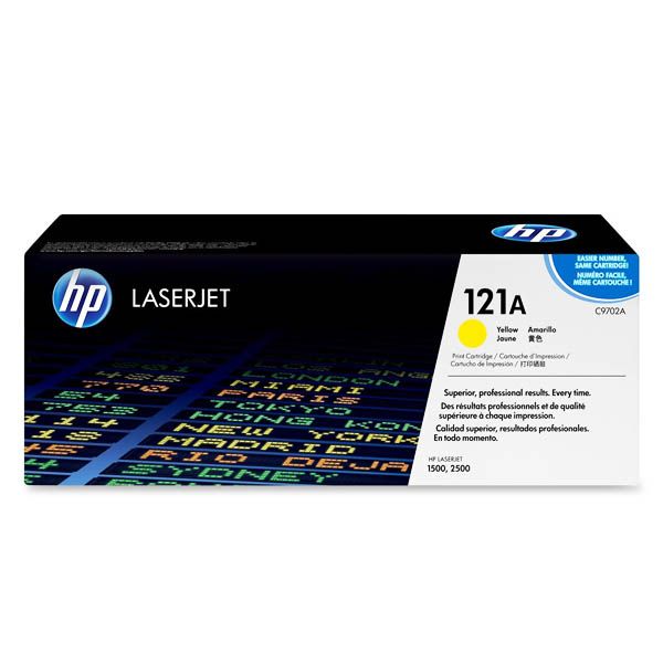 Заправка картриджа HP 121A yellow C9702A