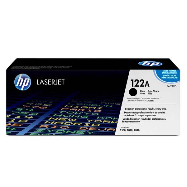 Заправка картриджа HP 122A black Q3960A