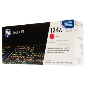 Заправка картриджа HP 124A magenta Q6003A