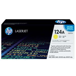 Заправка картриджа HP 124A yellow Q6002A