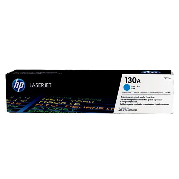 Заправка картриджа HP 130A cyan CF351A