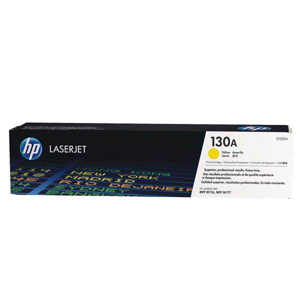 Заправка картриджа HP 130A yellow CF352A