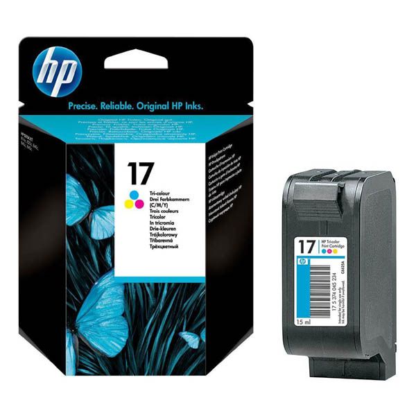 Заправка картриджа HP 17 C6625A