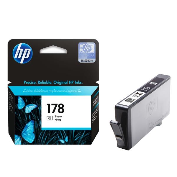 Заправка картриджа HP 178 Photo Black CB317HE