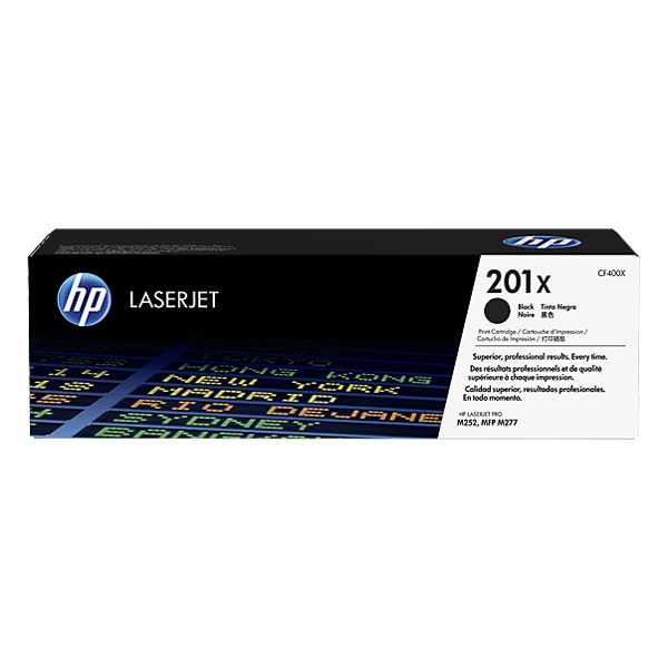 Заправка картриджа HP 201X Black CF400X