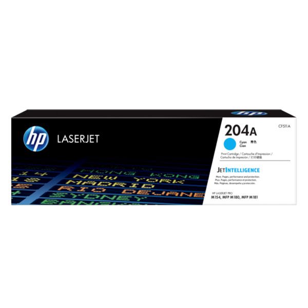 Заправка картриджа HP 204A Cyan CF511A без чипа