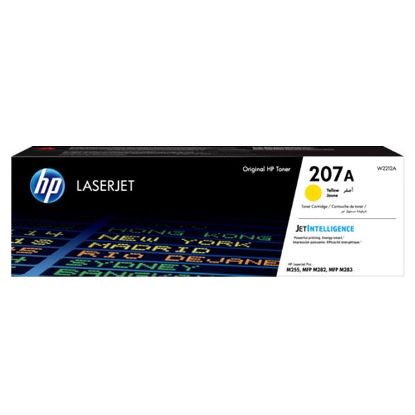 Заправка картриджа HP 207A yellow W2212A