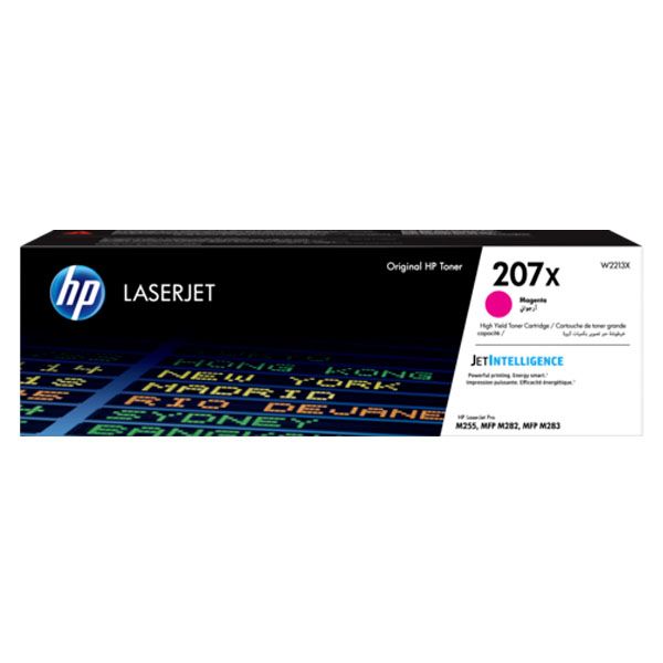 Заправка картриджа HP 207X magenta W2213X