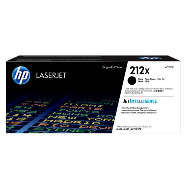 Заправка картриджа HP 212X black W2120X
