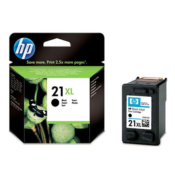 Заправка картриджа HP 21 XL black C9351CE