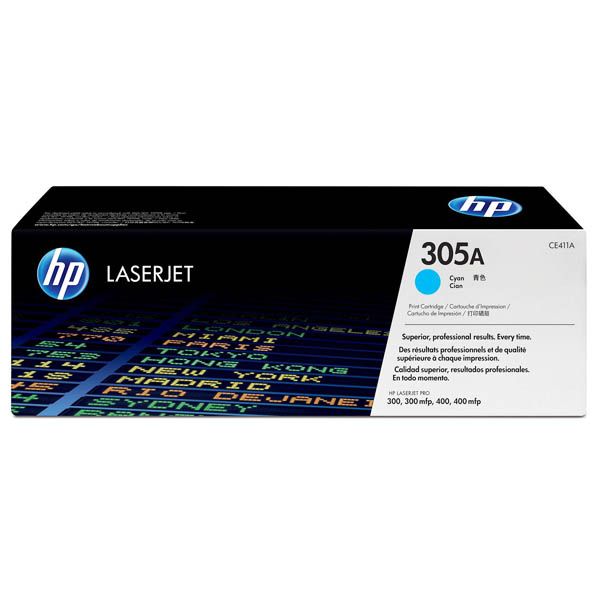 Заправка картриджа HP 305A cyan CE411A