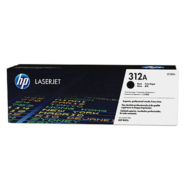 Заправка картриджа HP 312A black CF380A
