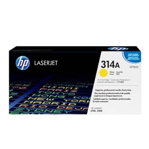 Заправка картриджа HP 314A yellow Q7562A