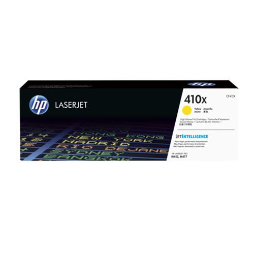Заправка картриджа HP 410X yellow CF412X