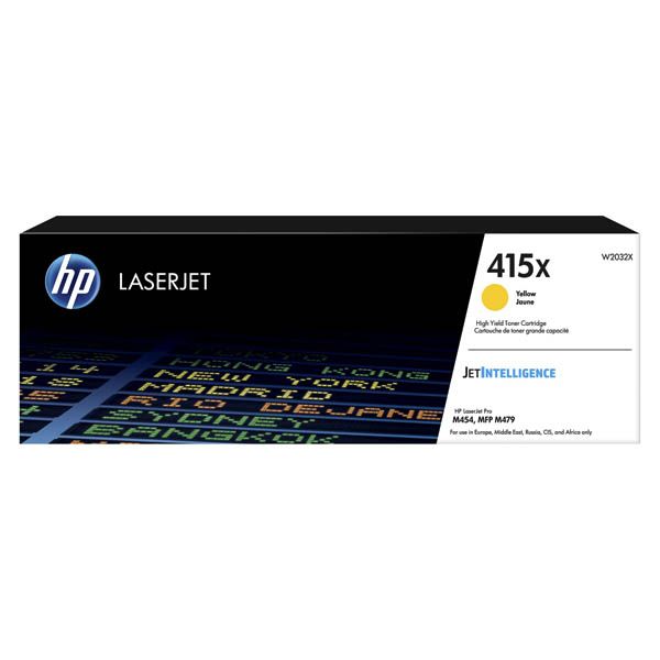 Заправка картриджа HP 415X yellow W2032X