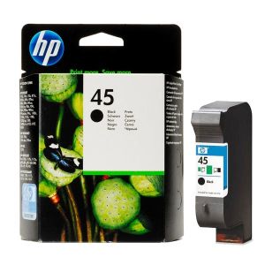 Заправка картриджа HP 45 black 51645AE