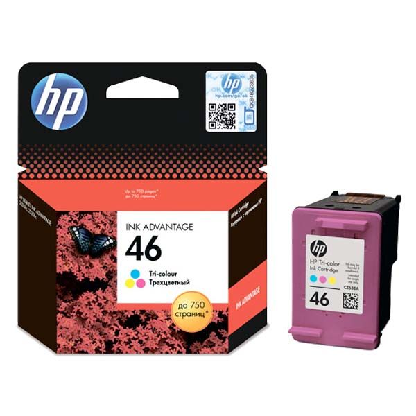 Заправка картриджа HP 46 color (CZ638AE)
