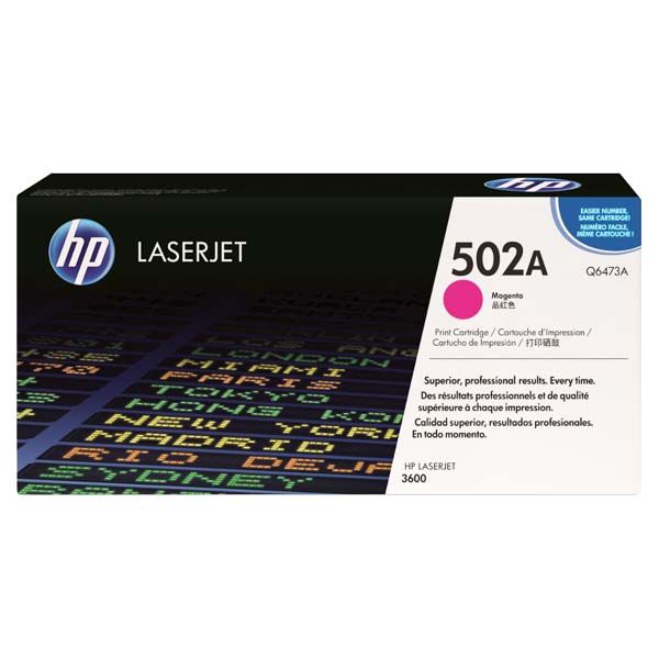 Заправка картриджа HP 502A magenta Q6473A