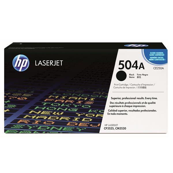 Заправка картриджа HP 504A black CE250A