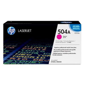 Заправка картриджа HP 504A magenta CE253A