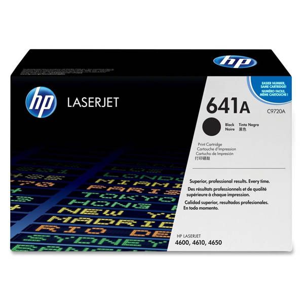 Заправка картриджа HP 641A black C9720A