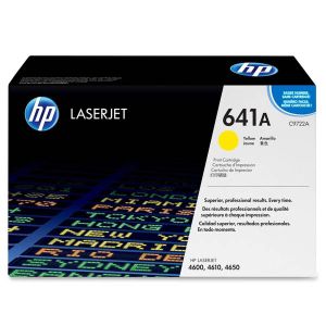 Заправка картриджа HP 641A yellow C9722A