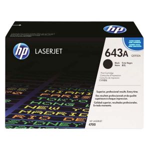 Заправка картриджа HP 643A black Q5950A