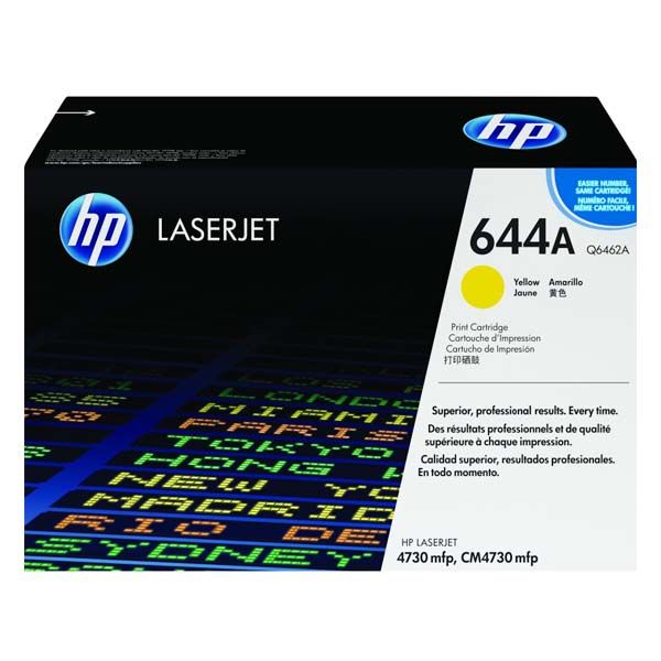 Заправка картриджа HP 644A yellow Q6462A