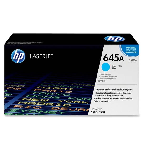 Заправка картриджа HP 645A cyan C9731A
