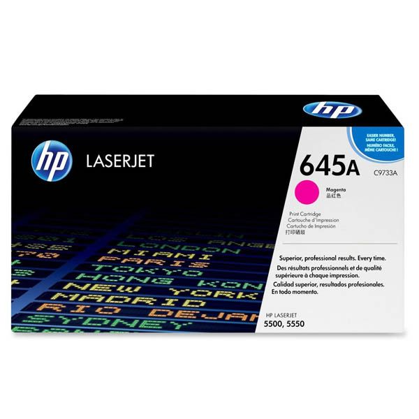 Заправка картриджа HP 645A magenta C9733A
