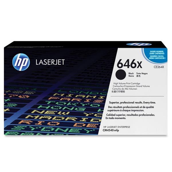 Заправка картриджа HP 648A black CE264X