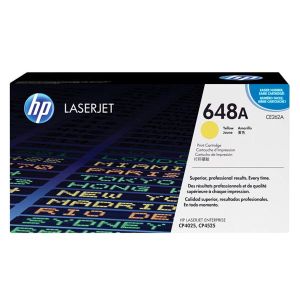 Заправка картриджа HP 648A yellow CE262A